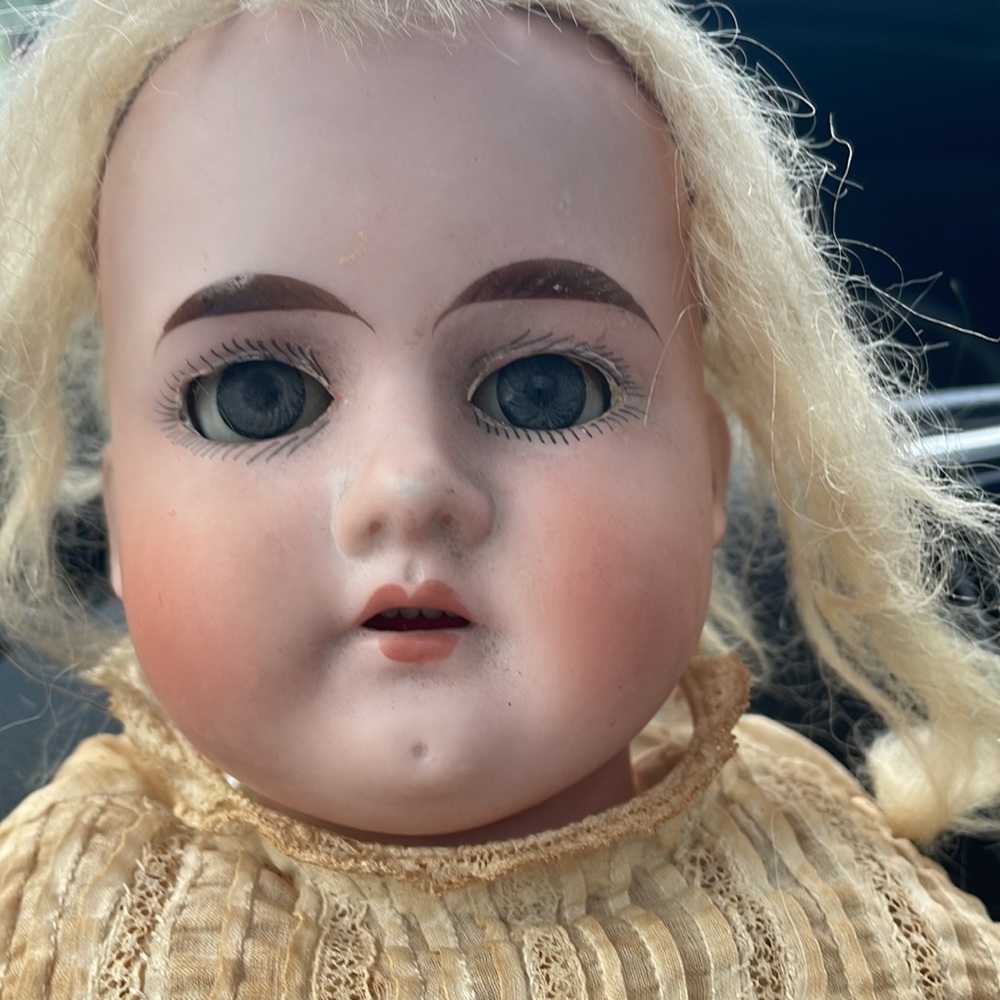 Antique 1890 Character "Ruth" Doll bisque head  Armand Marseille